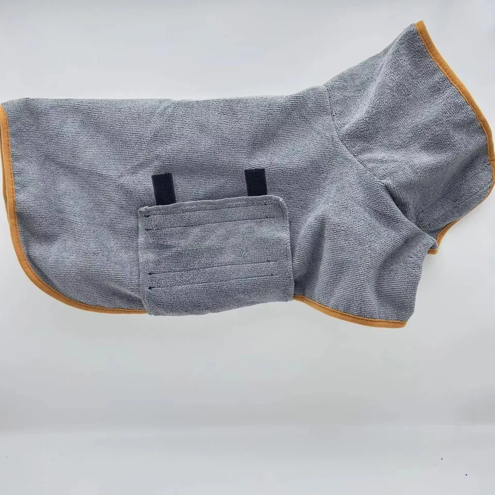 Purrdry™ Absorbent Dog Bathrobe Towel