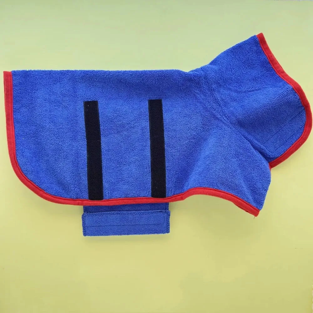 Purrdry™ Absorbent Dog Bathrobe Towel
